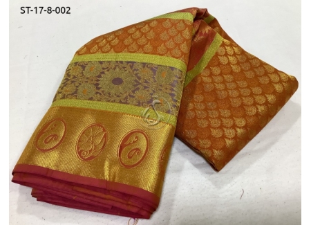 Kanjivuram wedding silk saree