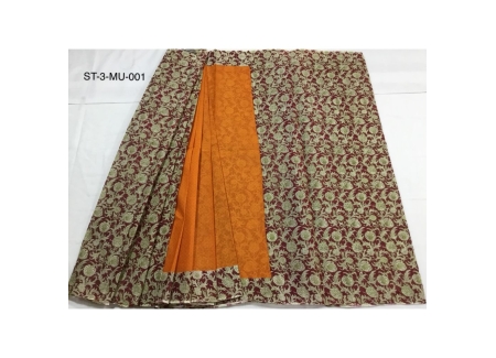 Pure cotton half and half saree