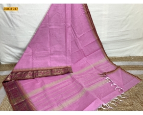Pink Pure Handloom Chettinadu Cotton Saree
