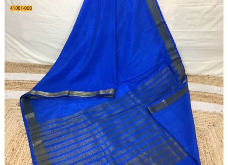 Blue Warm Silk Saree