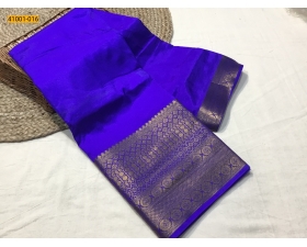 Royal Blue Warm Silk Saree