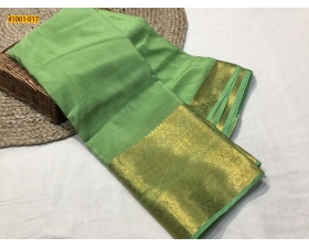 Green Warm Silk Saree