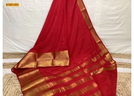Red Warm Silk Saree