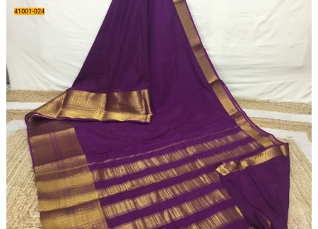 Purple Warm Silk Saree