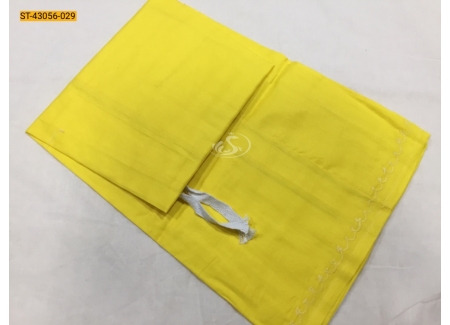 Dark Yellow Premium Mangai Cotton Inskirt- 7 Part
