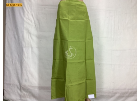 Light Green Premium Mangai cotton inskirt- 8 part
