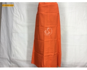 Dark Orange Premium Mangai Cotton Inskirt- 8 Part