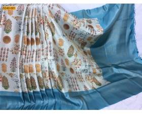 Banaras Soft Silk Digital Printed Saree