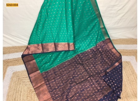 Green Mysore Silk Fancy Saree