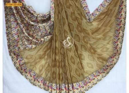 Chiffon designer sarees
