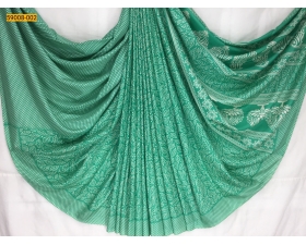 Green Malgudi Fancy Silk Printed Saree