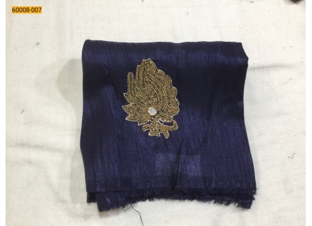 Navy banglori silk valkannadi blouse 