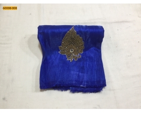 Royal Blue banglori silk valkannadi blouse 