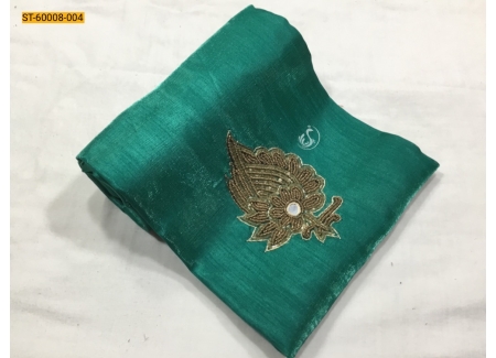 Rama Green banglori silk valkannadi blouse 