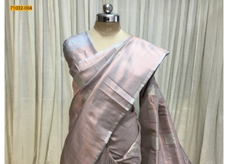 Gray Grand Banarasi Silk Saree