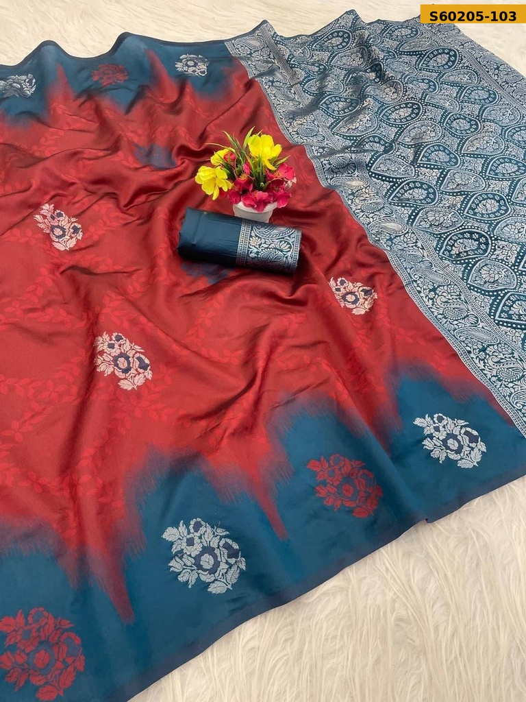 Fancy banarasi silk Saree