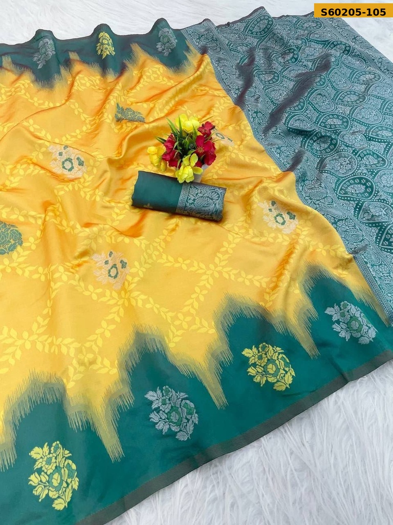Fancy banarasi silk Saree