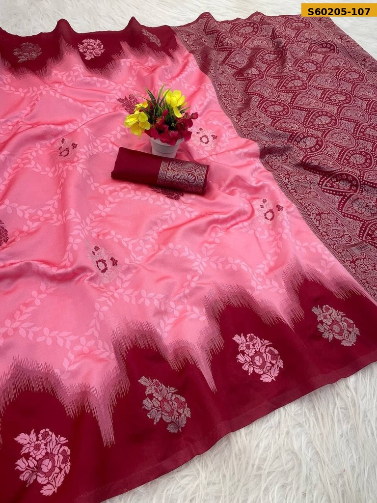 Fancy banarasi silk Saree