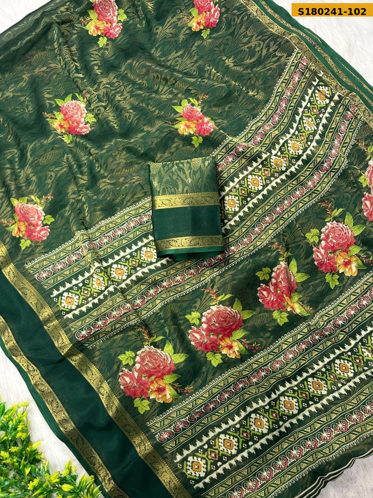 Fancy marsh mellow Saree