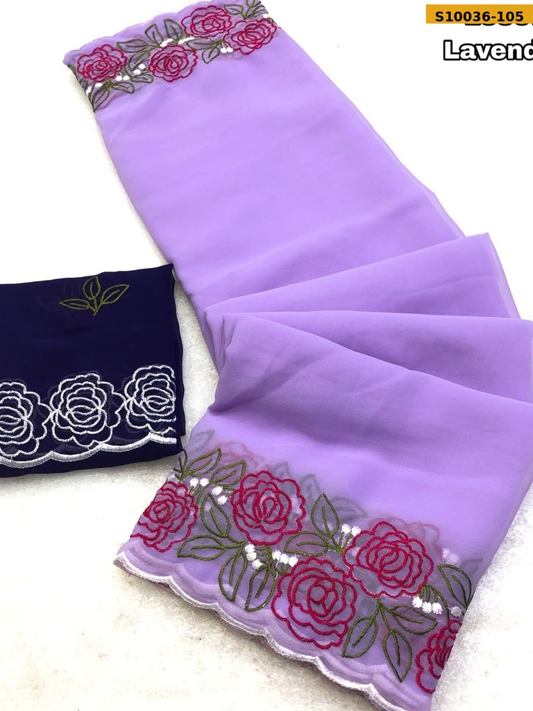 Fancy Faux Georgette Saree