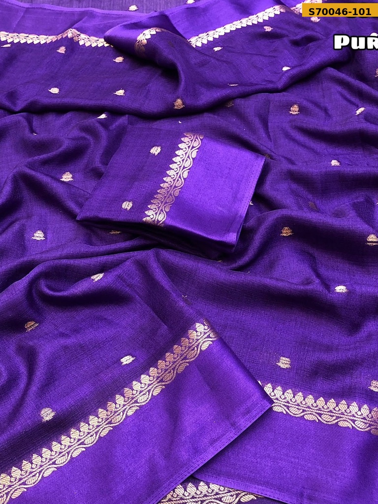 Fancy Khadi Silk Thousand Butti Saree