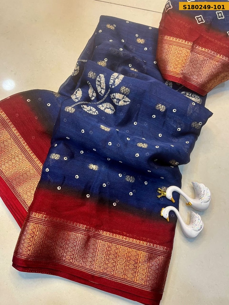 Fancy Crepe Silk Saree