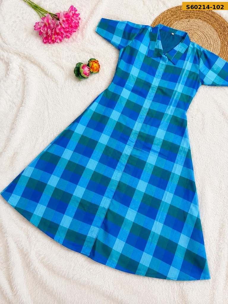 Fancy Slub Cotton Kurti