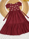 Fancy Blooming Vichitra Silk Maxi