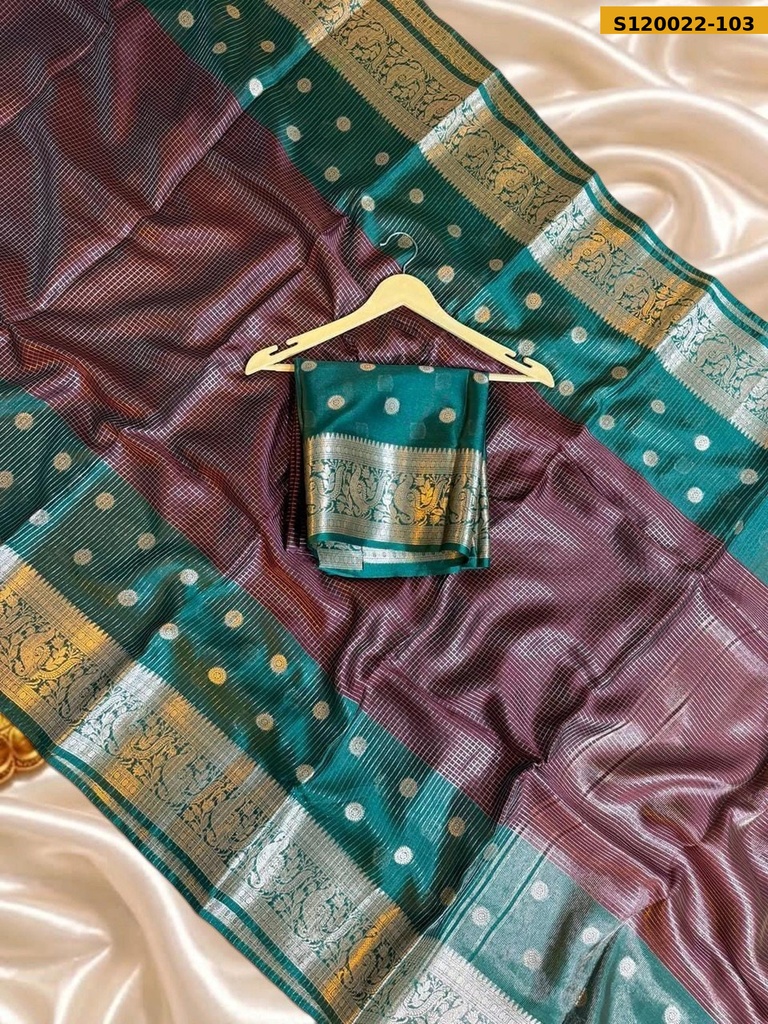 Banarasi Semi Kataan Soft Silk Saree