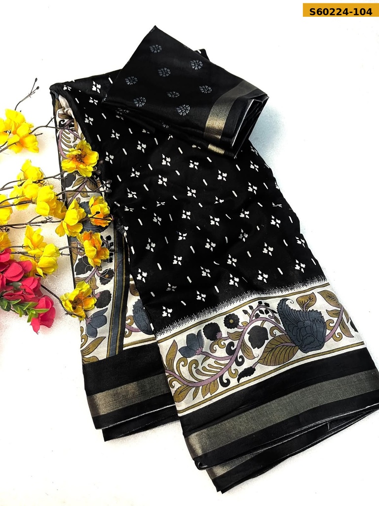 Fancy Mangalgiri Mul Cotton Saree