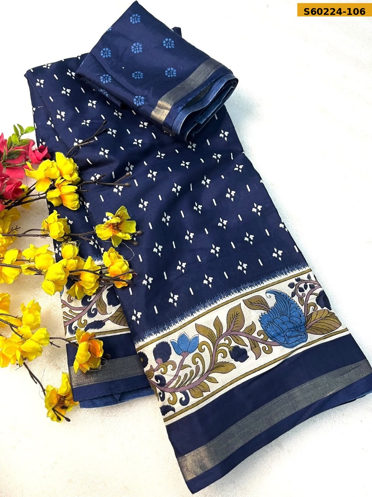 Fancy Mangalgiri Mul Cotton Saree