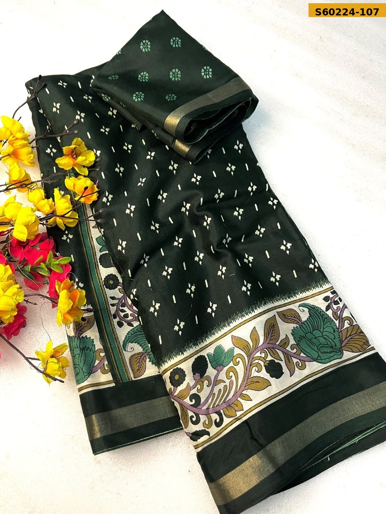 Fancy Mangalgiri Mul Cotton Saree