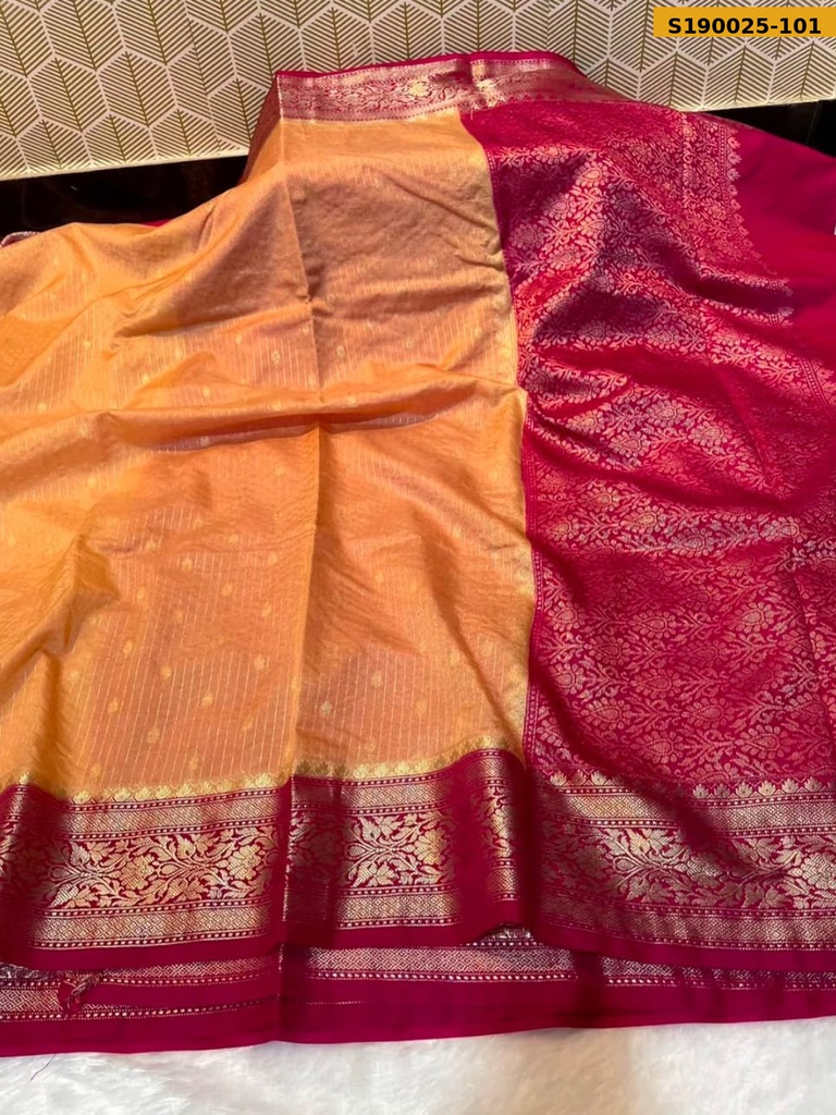 Fancy Banarasi Chiniya Soft Silk Sarees
