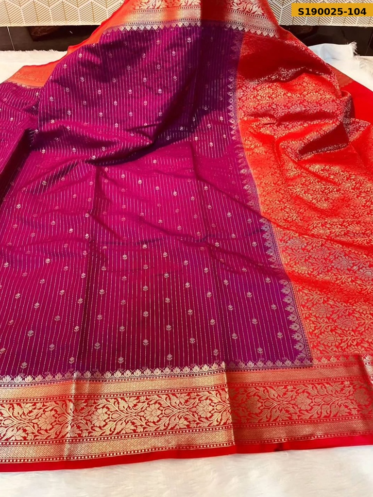 Fancy Banarasi Chiniya Soft Silk Sarees