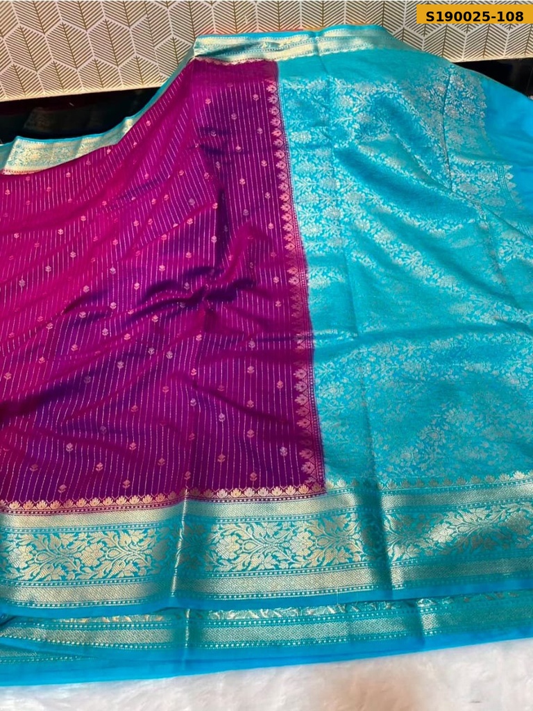 Fancy Banarasi Chiniya Soft Silk Sarees