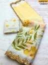 Fancy Soft Tebby Organza Saree