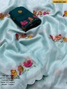 Fancy Soft Kota Silk Embroidery Sarees