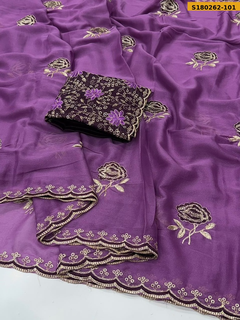 Fancy Star Georgette Sarees