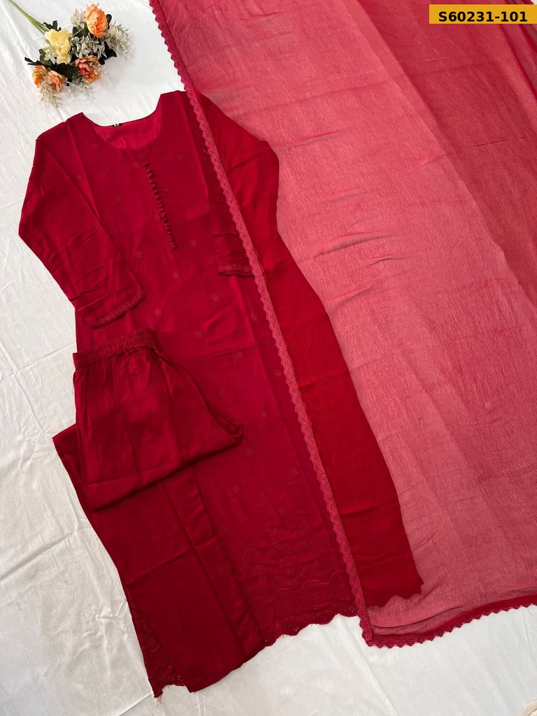 Fancy Rayon 3 Piece Set