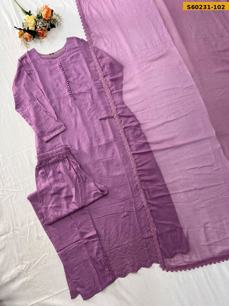 Fancy Rayon 3 Piece Set