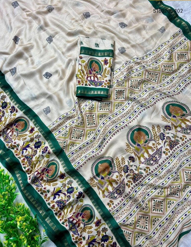 Fancy Marshmellow Saree