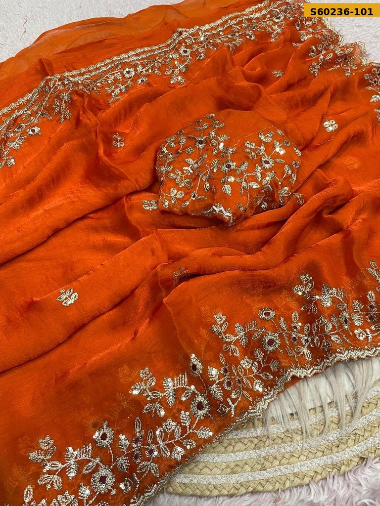 Fancy Fendy Chiffon Saree