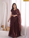 Fancy Crush Silk Lehenga Choli
