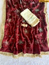 Fancy Fendy Satin Saree