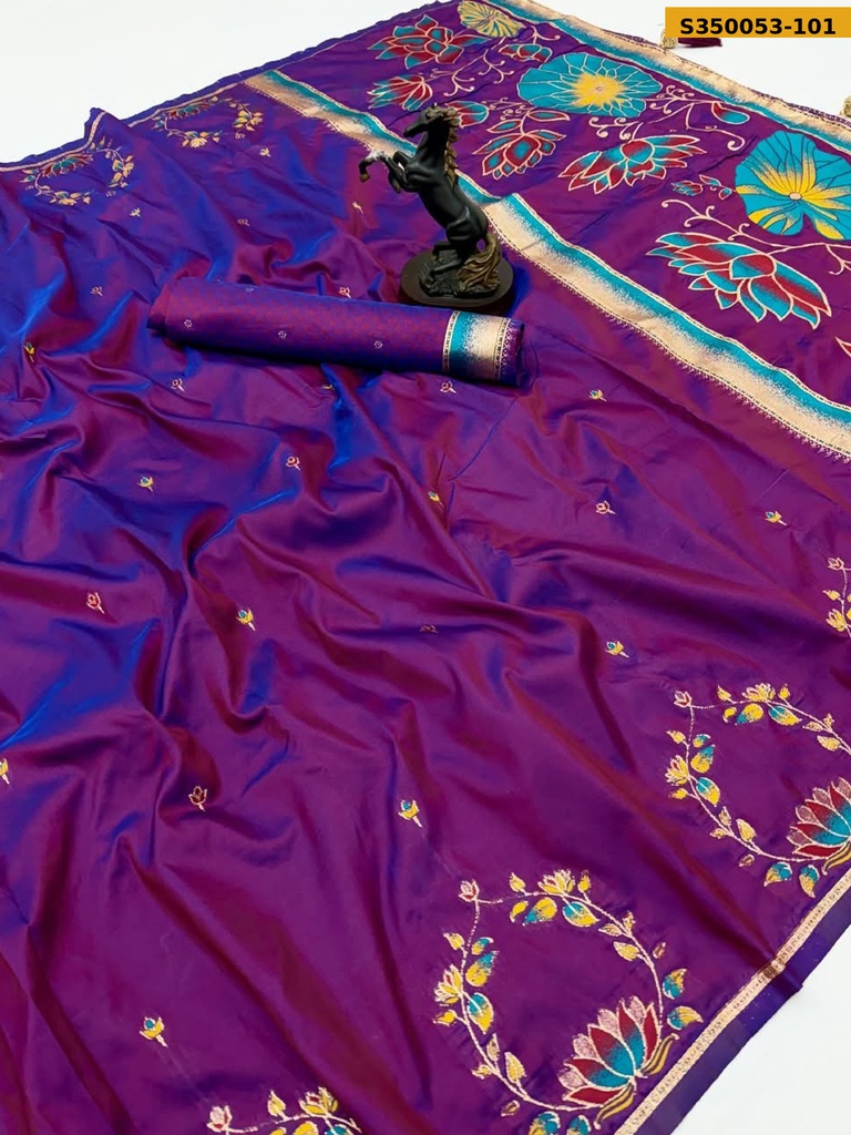 Fancy Banarasi Silk Saree