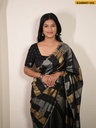Designer premium Tissue Silk Saree with stitched blouse