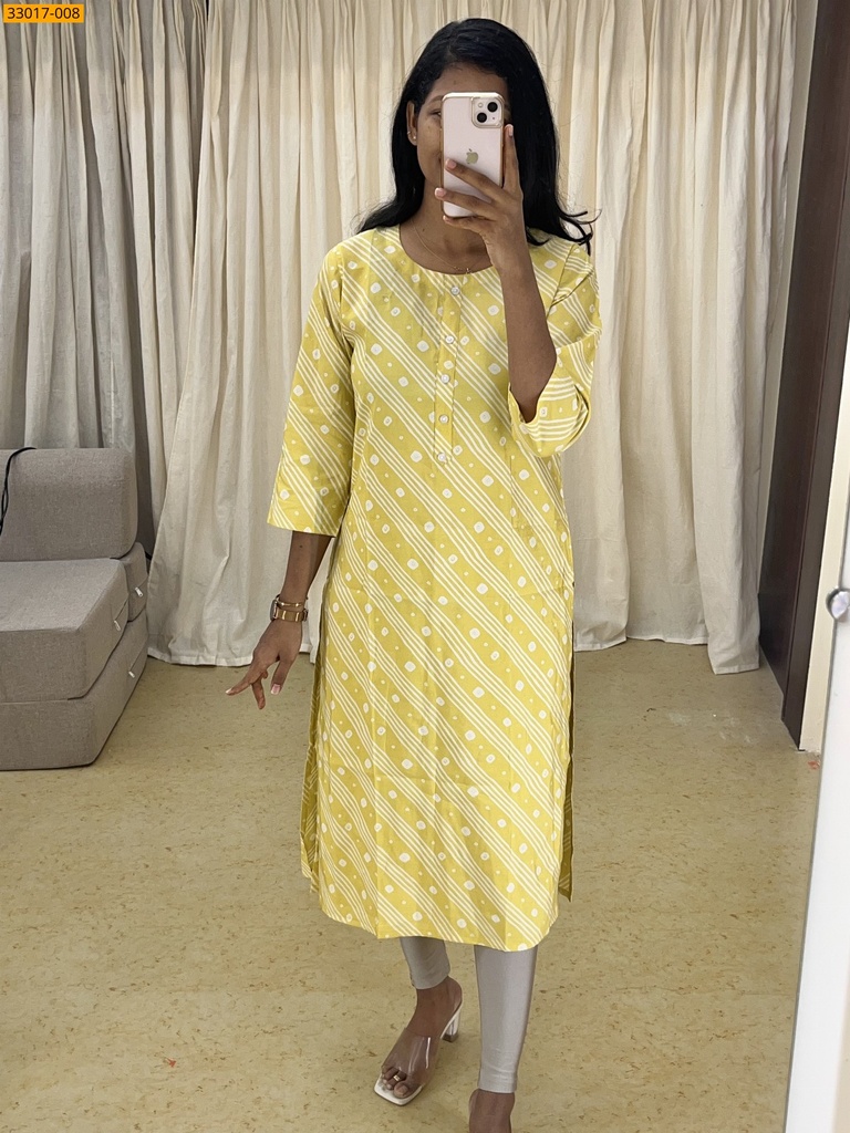 Soft Rayon Cotton Kurti