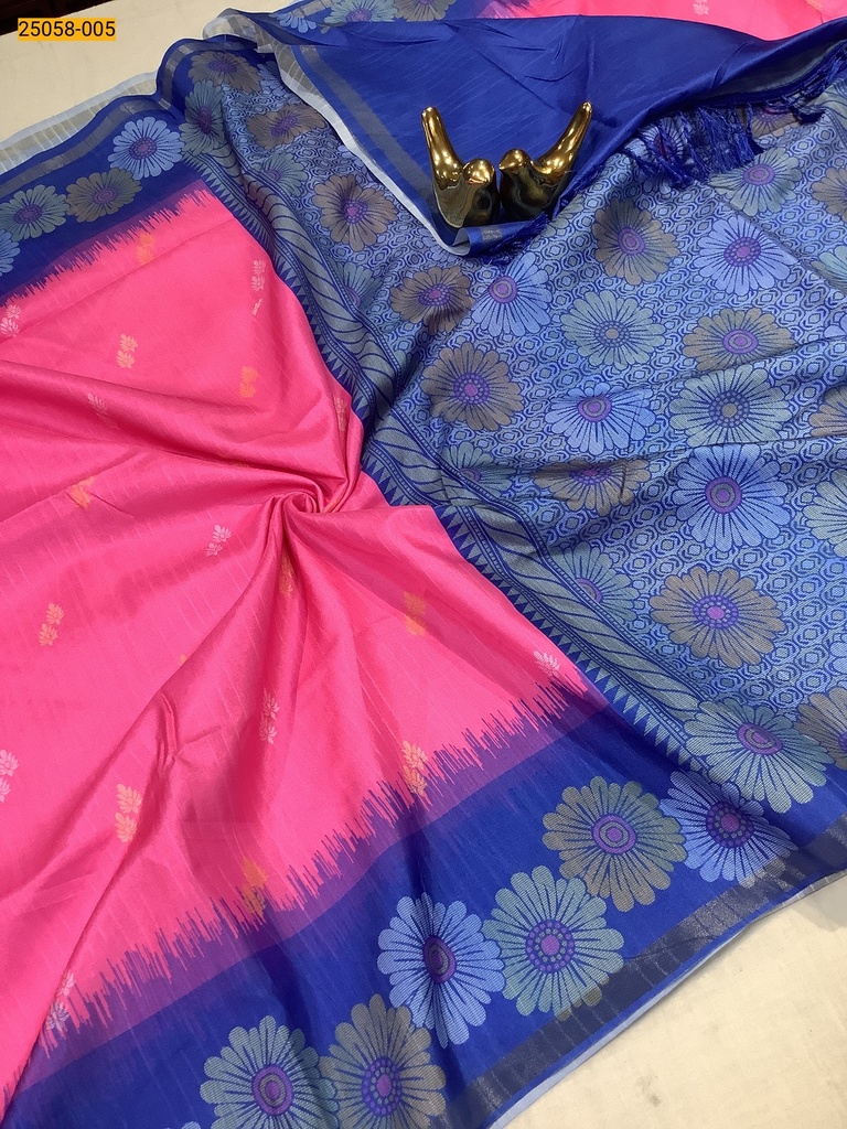Chanderi Fancy Silk Sarees