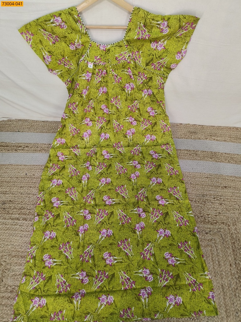 Cotton Printed Galaxy Nighty