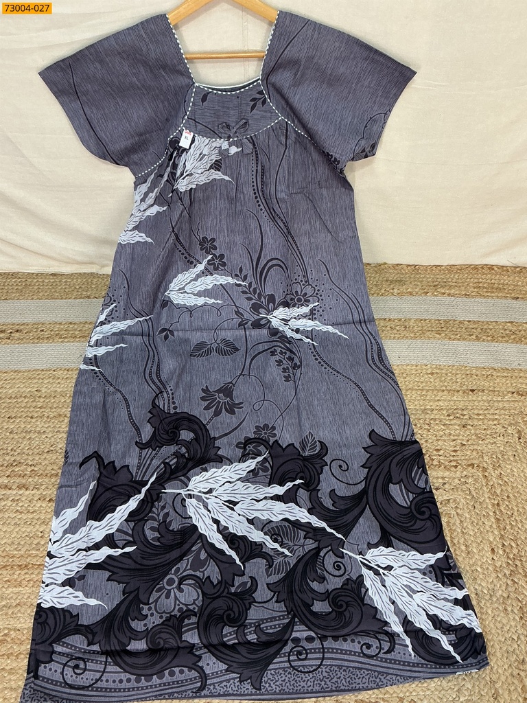 Cotton Printed Galaxy Nighty